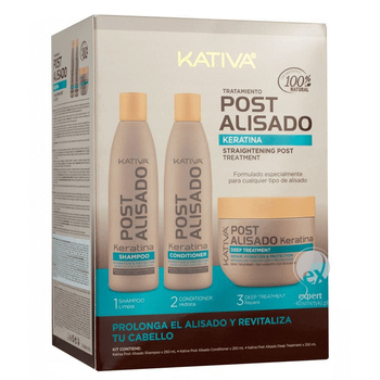 KATIVA Po Prostowaniu POST 3 Keratina
