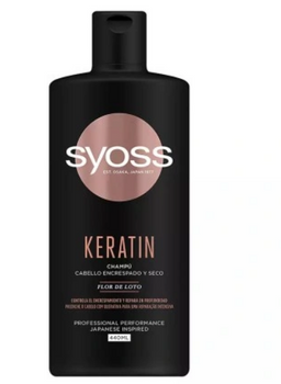 Syoss Szampon Keratin 440 ml Regeneracja i Nawilżenie