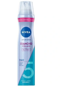 Nivea 5 Diamond Volume Care Lakier do włosów 250 ml  Diamentowy blask