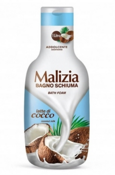 Malizia Płyn do Kąpieli  Mleczko kokosowe 1 L