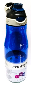 Contigo 41 Water Bottle Chug Deep Diva Blue 1200ml 1000-0765