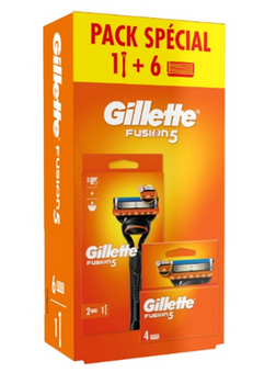 Gillette Fusion5 Maszynka jednorazowa do golenia + 6 wkładów