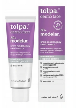Tołpa Dermo Face +50 Modelar Krem modelujący owal twarzy na dzień 40 ml
