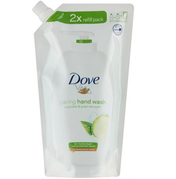 Dove Liquid Hand Wash Cucumber & Green Tea Mydło do rąk 500 ml Zapas