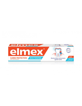 ELMEX Gentle White Pasta do zębów przeciwko próchnicy wybielająca 75ml