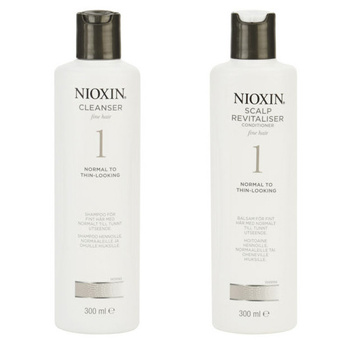 NIOXIN 1 Zestaw Duo 2x300ml Szampon+ Odżywka