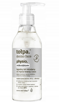 Tołpa Dermo Face Mikrobiom Łagodny Żel Micelarny łagodzący podrażnienia 195  ml