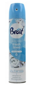 Brait Odświeżacz Powietrza Aerozol 3w1 Fresh Linen 300 ml