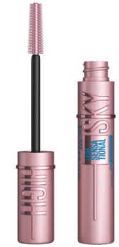 Maybelline Lash Sensational Sky High Waterproof Black Mascara czarna  6 ml