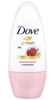 Dove Go Fresh 48H Pomegranate Antyperspirant Roll-On Damski 50 ml
