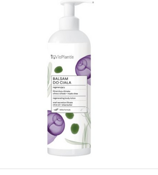 Vis Plantis Balsam do ciała Regenerujący z filtratem ze śluzu ślimaka 400ml