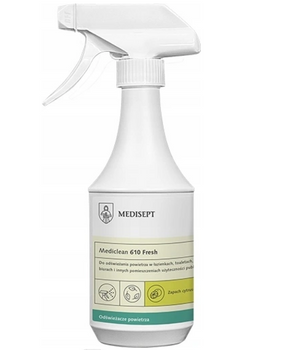 Odświeżacz powietrza z rozpylaczem Cytrusowy - 500 ml Mediclean MC 610 Medisept
