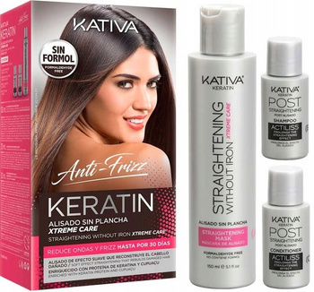 Kativa Keratin Xtreme Care Kit (zestaw czerwony)