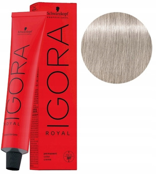 Schwarzkopf Farba Igora Royal 60ml 9,5-1 PASTELOWY POPIELATY