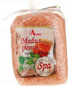 Aqua Amber Sól do kąpieli Miód/Mleko 300 g