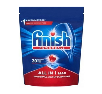 Finish Powerball ALLIN1 Max Kapsułki do zmywarki 20 Regular