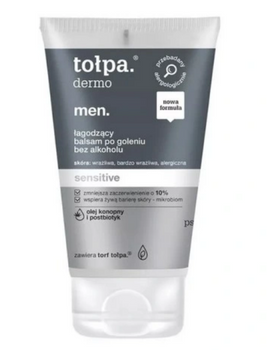 Tołpa Dermo Men Łagodzący Balsam po goleniu bez alkoholu Sensitive 100 ml
