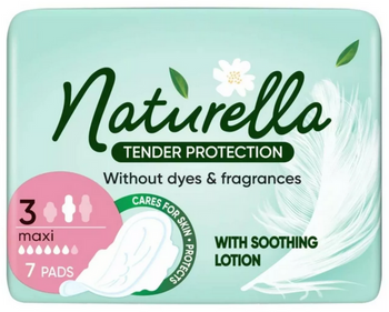 Naturella Tender Protection Maxi Podpaski ze skrzydełkami 7 szt
