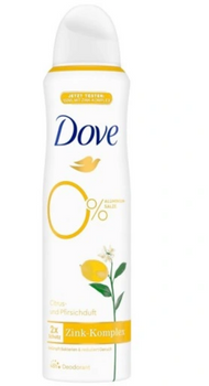 Dove Woman Dezodorant w sprayu o zapachu cytrusów i brzoskwini 150 ml