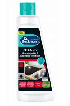 Dr.Beckmann Mleczko czyszczące do indukcji stali nierdzewnej ceramiki 250 ml