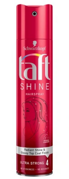 Taft Schwarzkopf Lakier do włosów Shine 250 ml Mega Mocny