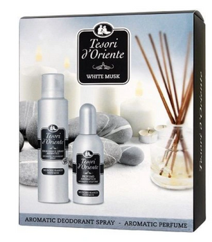 Tesori d'Oriente Zestaw prezentowy Muschio Bianco Perfumy + Dezodorant