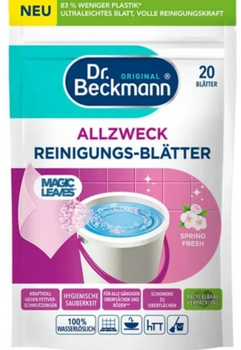 Dr Beckmann Magiczne Listki do podłóg 20 szt  Spring Fresh