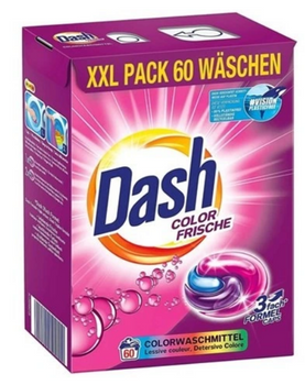Dash Color Frische  3w1 Kapsułki do prania 60 szt