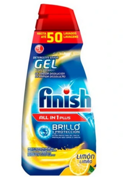 Finish All in One Power Gel Lemon Żel do zmywarki 1 L