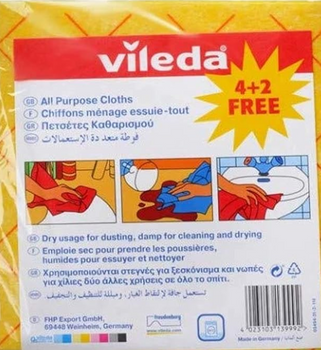 Vileda Ściereczka Uniwersalna 4 + 2 szt