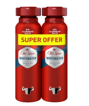 Old Spice Whitewater Deo Dwupak 2x150 ml Dezodorant w sprayu  dla mężczyzn