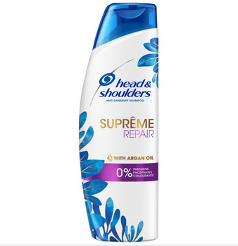 Head&Sholders Supreme Ripara Szampon przeciwłupieżowy do włosów Suchych i Zniszczonych 400 ml