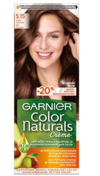 Garnier Color Naturals Creme Farba do włosów 5.15 Gorzka czekolada 60 ml