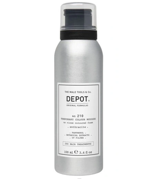 Depot NO. 210 Temp Colour Mousse Anthracite 100 ml