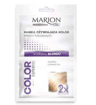 Marion Color Esperto Maska ożywiająca kolor w odcieniu blondu 2x20ml