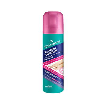 Nivelazione Dezodorant do stóp 4w1 Dla kobiet Komfort i świeżość 180ml