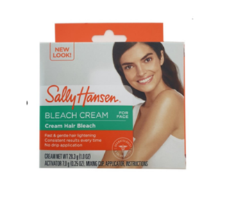 Sally Hansen Bleach Cream Cream Hair Bleach Rozjaśniacz do włosków na twarzy z aloesem