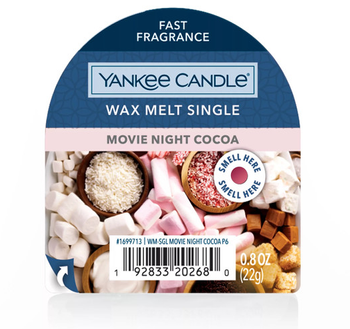 Yankee Candle Classic Wax Movie Night Cocoa 22 g