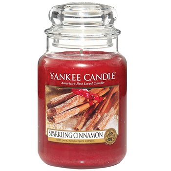 Yankee Candle Sparkling Cinamon Słoik Duży 623g